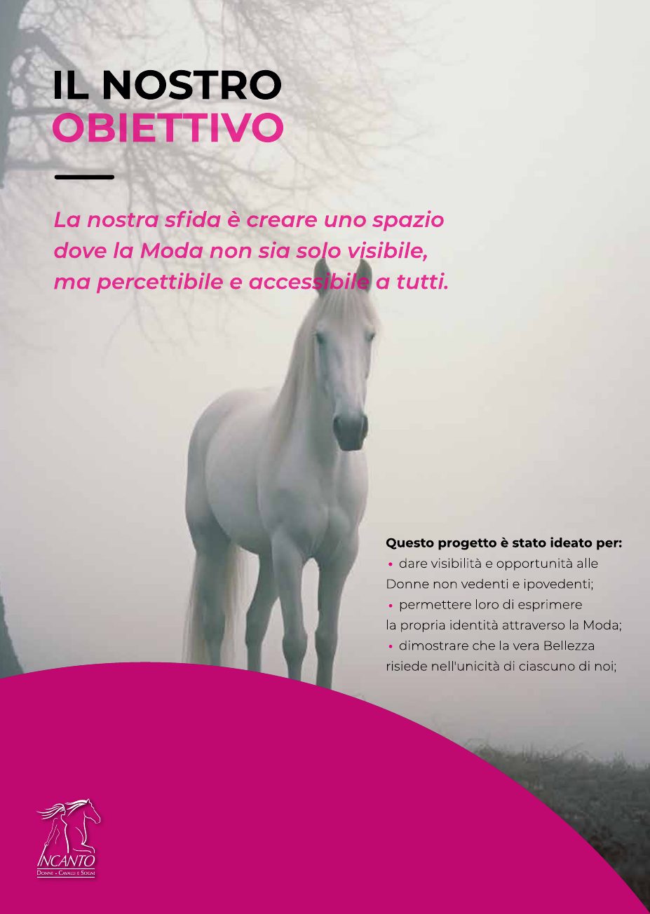Brochure, pagina 4 – Il nostro obiettivo